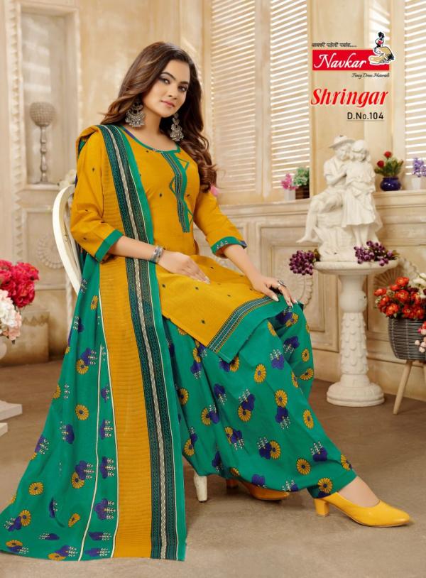 Navkar Shringar Vol-1Cototn DesignerReadymade With Inner Suit